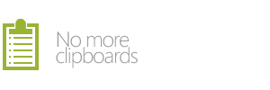 No more clip boards